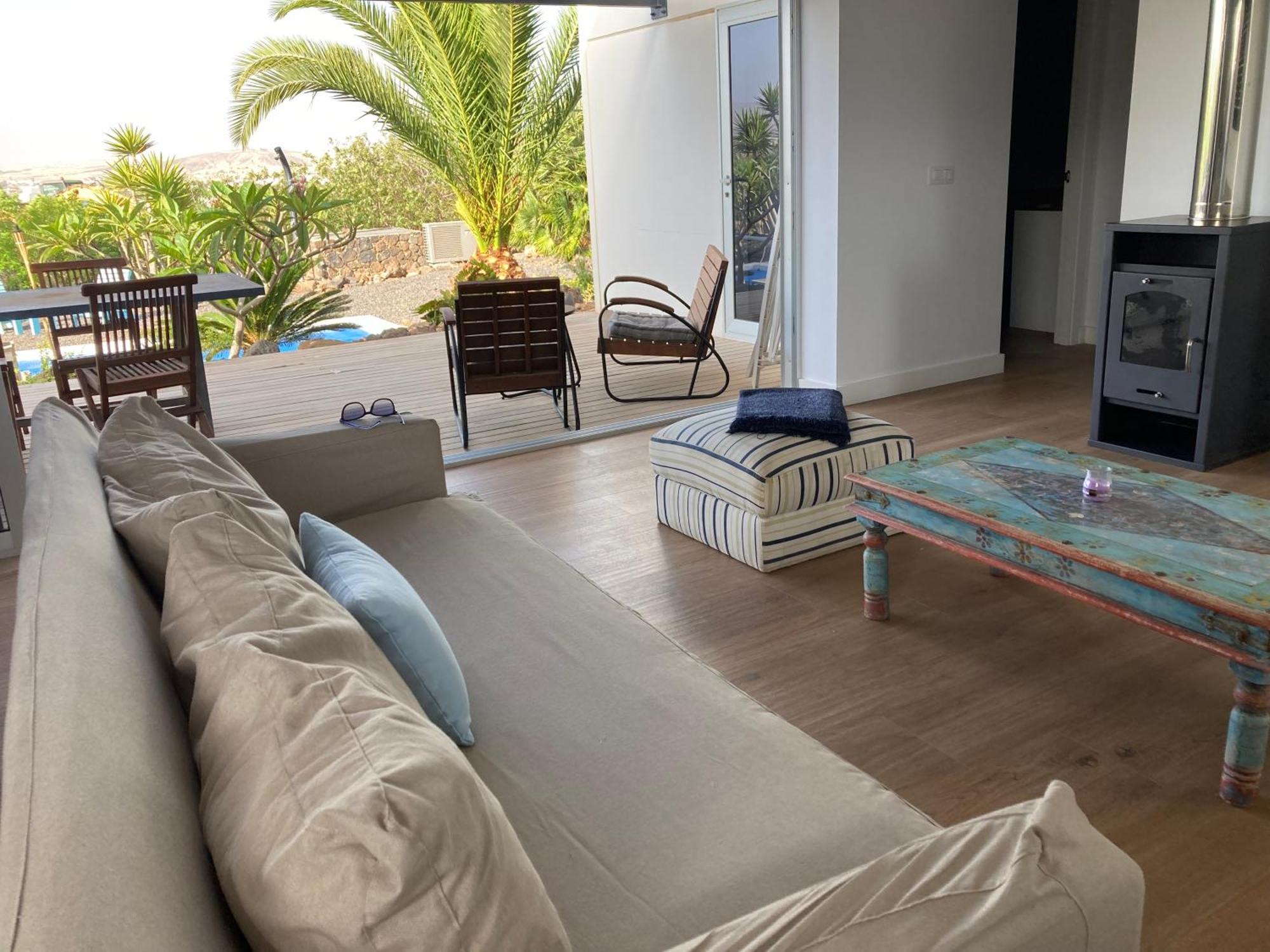 Majanicho Rock - Villa With Heated Pool Lajares Ngoại thất bức ảnh