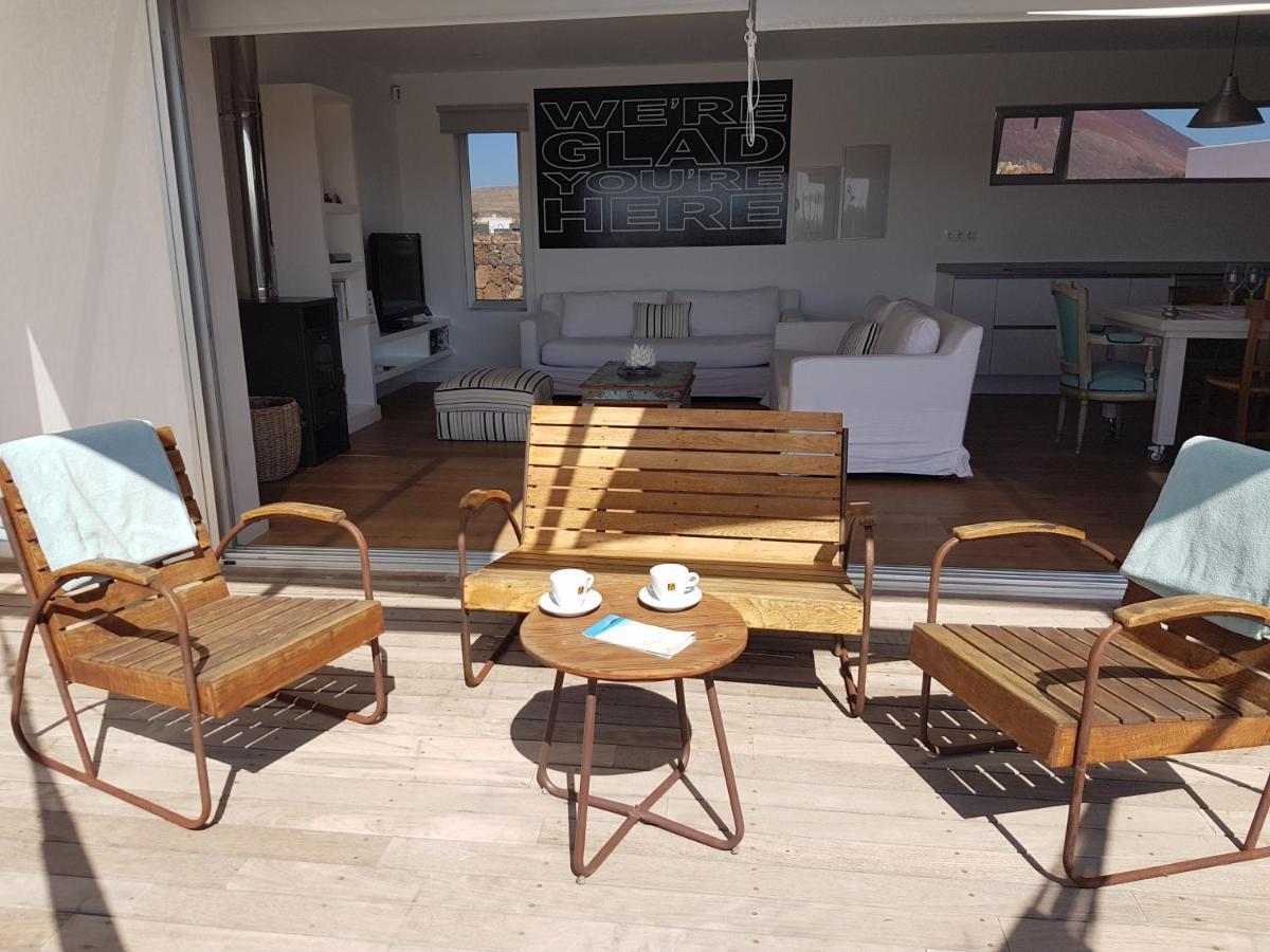 Majanicho Rock - Villa With Heated Pool Lajares Ngoại thất bức ảnh